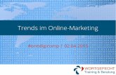 #onedigicomp: Trends im Online-Marketing
