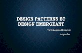 Design patterns et Design Emergeant - Micro Days - Modern Software Development -