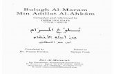 Bulugh al maram - ibn hajar al-asqalani