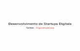 Desenvolvimento de Startups Digitais