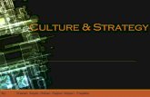 Culture and Stretegy