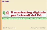 Il marketing politico digitale per i circoli del Pd di Milano 24032015