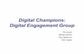 Digital engagement champions 2 mar12