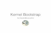 Kernel bootstrap