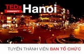TEDx Community of Hanoi - Member Recruitment Booklet