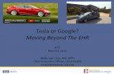 Health IT Summit San Francisco 2015 - Keynote Presentation "Tesla or Google? Moving Beyond the EHR"