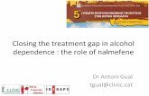 Closing the treatment gap in alcohol dependence thessalonika 2015