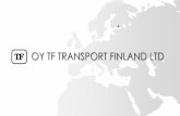 Company presentation Oy Transport Finland Ltd