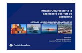 Infraestructures per a la gasificació del port de Barcelona