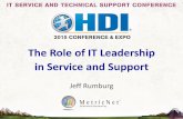 The role of it leadership in service and support v2