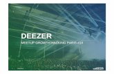"Création de la team Growth Hacking chez Deezer" par Alicia Combaz