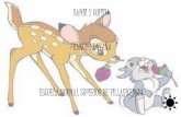Cuento bambi y copito