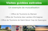 MOPA - Offices de tourisme Le Marsan, Landes d'armagnac, Saint Sever Cap de Gascogne - Mutualisation des visites guidées - 3 avril 2015