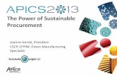 The Power of Sustainable Procurement - Joanne Gorski
