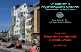 Lironi.  Rigenerazione Urbana Sostenibile ed Eco-quartieri : Università Padova 3.12.2014