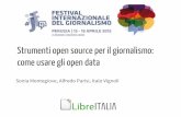 Strumenti open source per il giornalismo: come usare gli open data