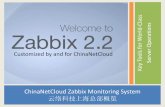 ChinaNetCloud - Zabbix Monitoring System Overview