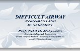 Difficult airway 11