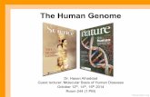 The Human Genome Project - Part I