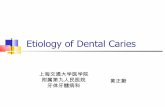 Etiology of dental caries