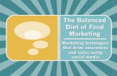 The Balanced Diet of Food Marketing