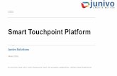 Junivo Solutions - Smart Touchpoint Platform - TR