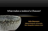 2015 NCECA - What Makes a Tea Bowl by John Baymore