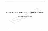 Software engineering mca