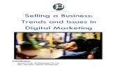 Selling a business - trends and issues in digital marketing