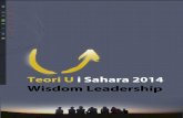 Wisdom leadership sahara 2014