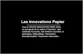 Les innovations du papier 2015 sélectionnées par Secafi