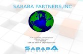 Sababa partners presentation - MOBILIO