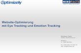 Eye Tracking und Emotion Tracking als Werkzeuge für Conversion Optimierung