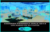 Chinese Friendly Italy: consuntivo 2014