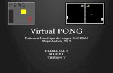 Traitement numérique des images - Projet Android "Virtual Pong" - Présentation