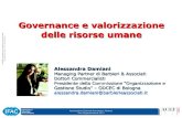 Tour Organizzazione ACEF - Risorse Umane - Alessandra Damiani