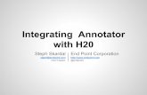 Integrating Annotator with H2O