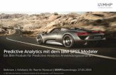 Predictive Analytics mit dem IBM SPSS Modeler