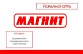 The case study of russian retailer "Magnit"