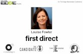 On The Edge Manchester - Louise Fowler: Is There Any Such Thing As Customer Loyalty?