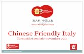 Chinese Friendly Italy il network italiano leader in Cina