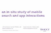 An In-Situ Study of Mobile Search & Mobile App Interactions