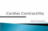 Cardiac contractility
