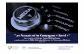 “Les Français et les Campagnes «Santé»” Enquête Future Thinking / FNAIM - Fév 2015