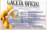 Nuevo Decreto Ley de Contrataciones Publicas Venezuela 2014 edgar mariño