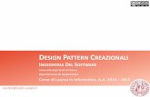 Design Pattern Creazionali