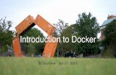 2015-01-27 Introduction to Docker