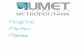 Google Drive-One Drive-Dropbox ¿para qué sirven? y ¿cómo funcionan?