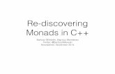 Bartosz Milewski, “Re-discovering Monads in C++”
