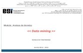 Présentation sur le Data Mining